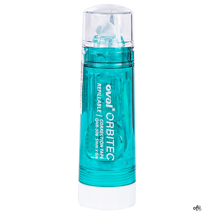 Korektor w taśmie OVAL QHR-506/D STOJĄCY, biały, 5 mm x 6 m 160-2404