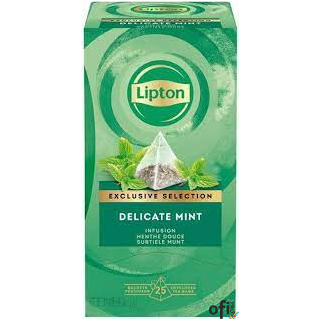 Herbata LIPTON PIRAMID MIĘTA Exclusive Selection 25 kopert