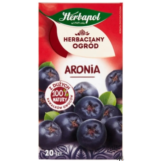 Herbata HERBAPOL HERBACIANY OGRÓD Aronia 20tb