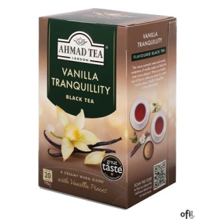 Herbata AHMAD TEA VANILLA TRANQUILLITY 20kopert czarna