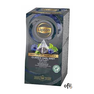 Herbata LIPTON PIRAMID EARL GREY Exclusive Selection 25 kopert