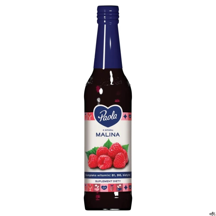 Syrop PAOLA malina suplement diety 430ml
