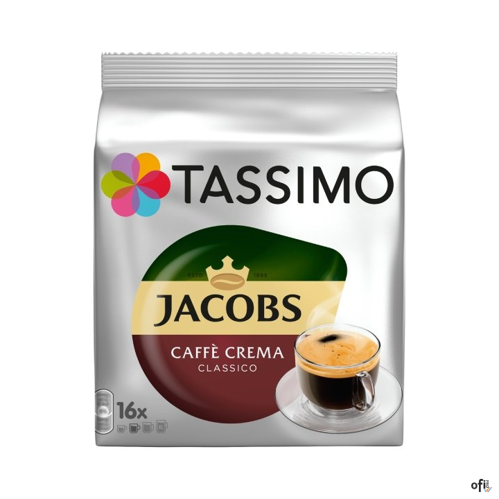 Kawa w kapsułkach Tassimo Jacobs Caffe Crema
