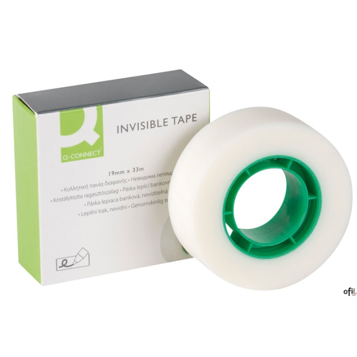 Taśma biurowa matowa 19mm 33m Q-CONNECT KF02164