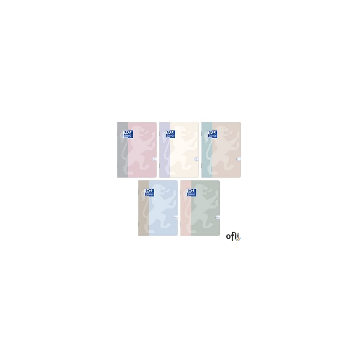 Zeszyt Oxford B-light A5/60k kratka z marginesem 400210139