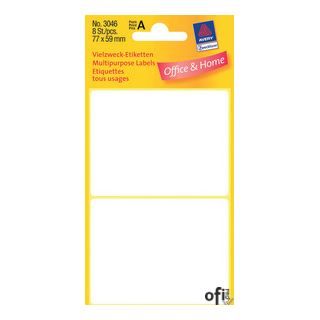 TRWAŁE MINIETYKIETY DO WSZECHSTRONNYCH ZASTOSOWAŃ DO OPISU RĘCZNEGO (papierowe; białe)• Wysokiej jakości samoprzylepne minietyki