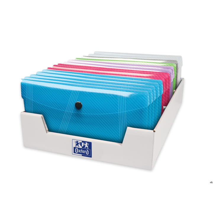 Teczka kopertowa DL miks kolorów OXFORD HAWAI 400031413