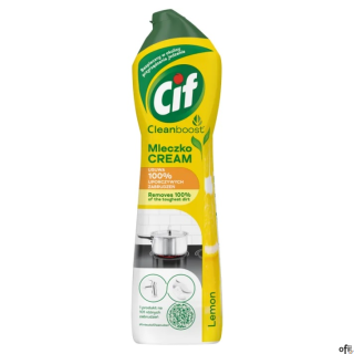 CIF Mleczko czyszczące 540g Cleanboost Lemon 08838