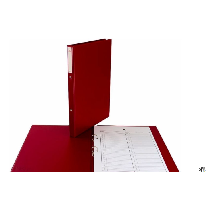 Wykonana z najwyższej jakości folii PCV. Wyposażona w blaszki i wąsy z wpiętym wkładem A, B, C. Szerokość grzbietu 3 cm. Na grzb