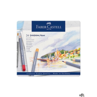Kredki akwa.GOLDFABER aqua 24kol.op.metal. 114624 FC