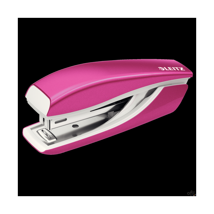 Zszywacz mini LEITZ NeXXt WOW 10 kartek różowy metaliczny 55281023
