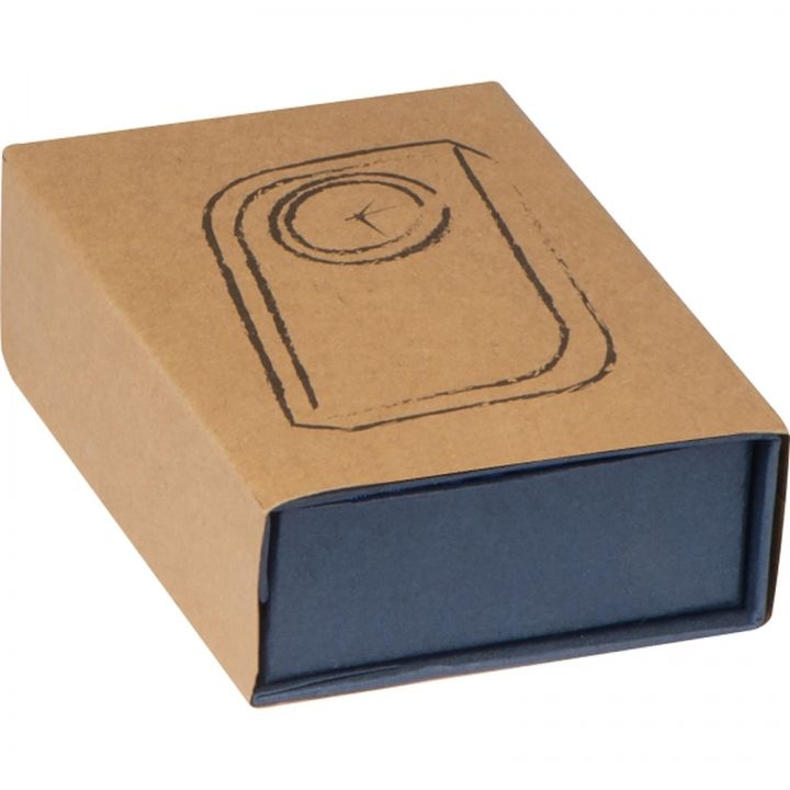 Szklany blok z zegarem GERALD