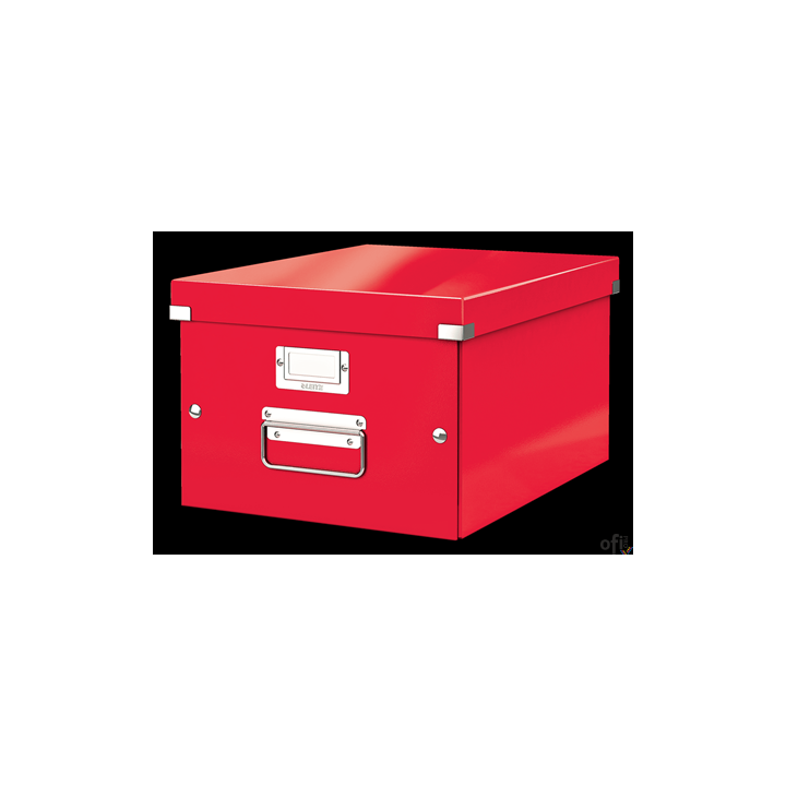 Pudło uniwersalne Leitz C&S A4 WOW, czerwone 60440026