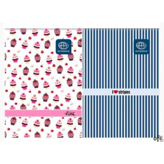 Notes/blok A6 50kart kratka INTERDRUK