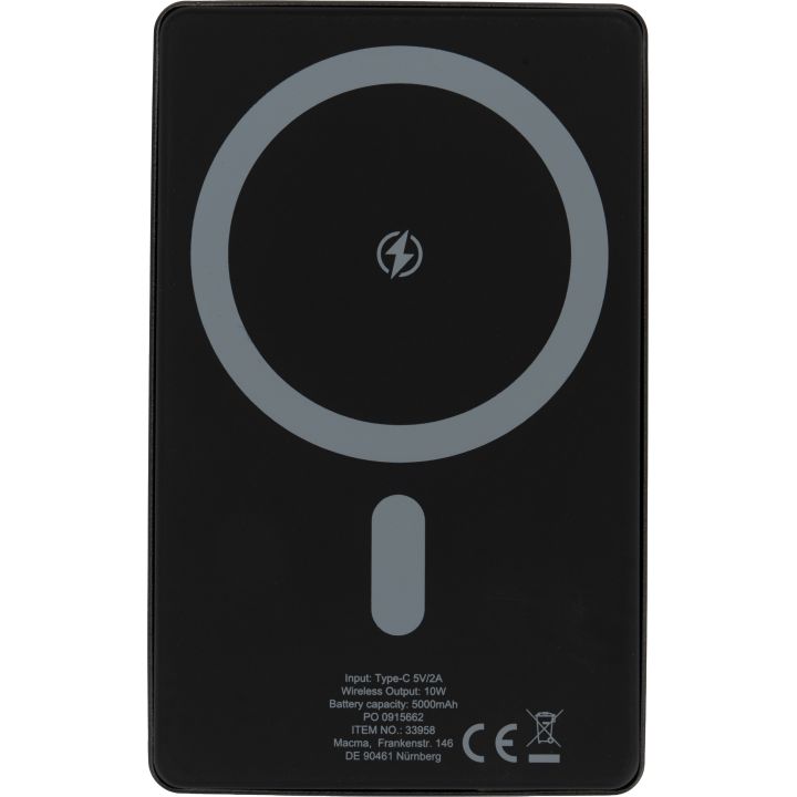 Power bank 5000 mAh z ładowarką indukcyjną Magsafe OLIMPIA