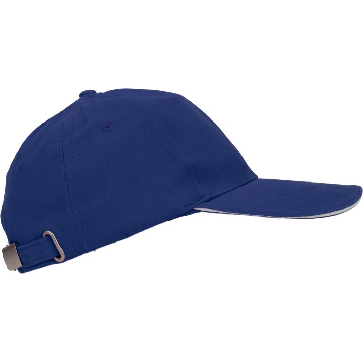 Czapka z daszkiem bawełniana 6 paneli, 260 g/m² CURTIS