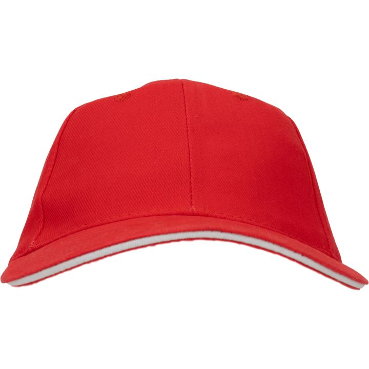Czapka z daszkiem bawełniana 6 paneli, 260 g/m² CURTIS