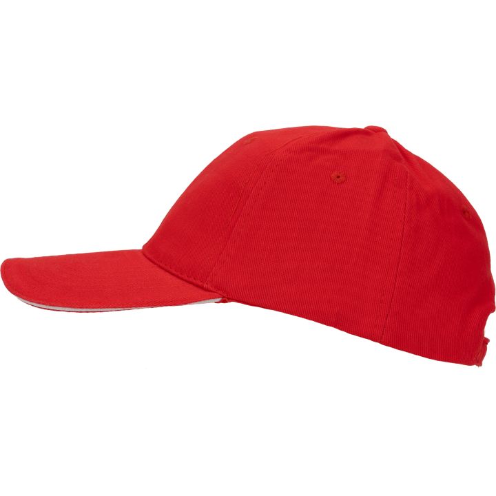 Czapka z daszkiem bawełniana 6 paneli, 260 g/m² CURTIS