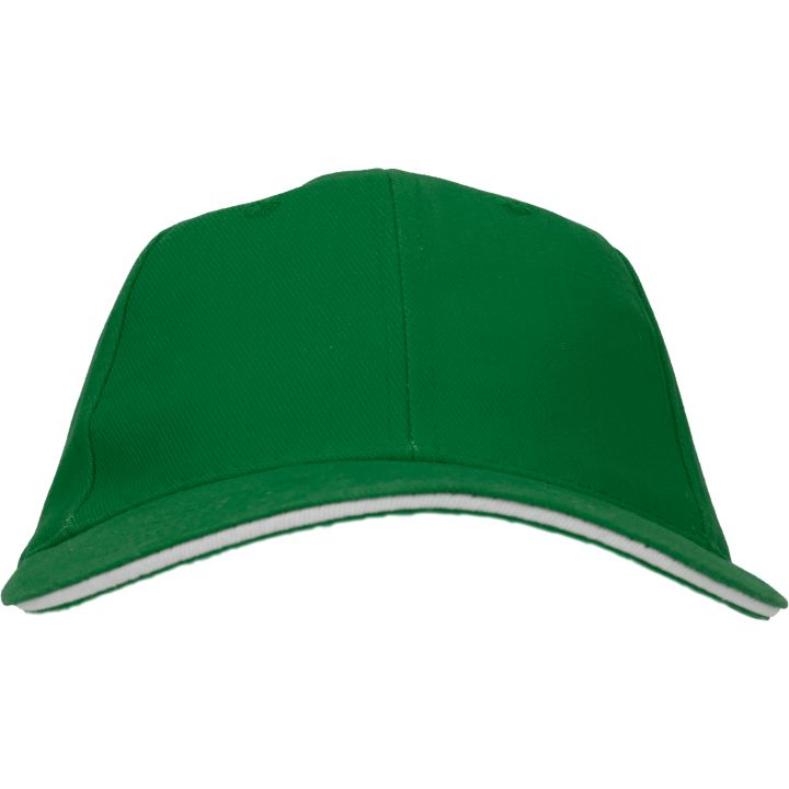 Czapka z daszkiem bawełniana 6 paneli, 260 g/m² CURTIS