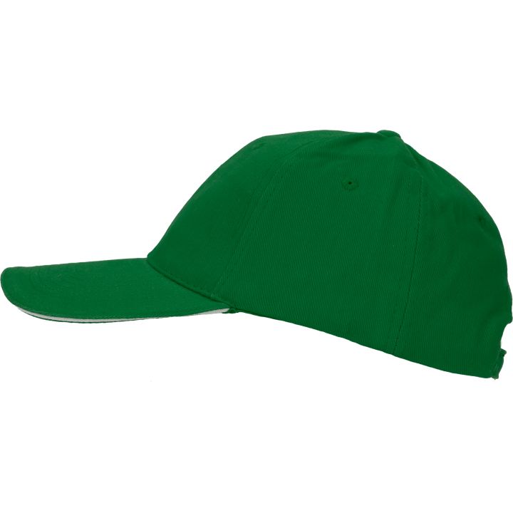 Czapka z daszkiem bawełniana 6 paneli, 260 g/m² CURTIS