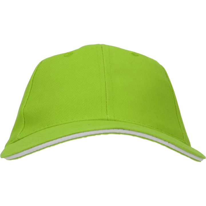 Czapka z daszkiem bawełniana 6 paneli, 260 g/m² CURTIS