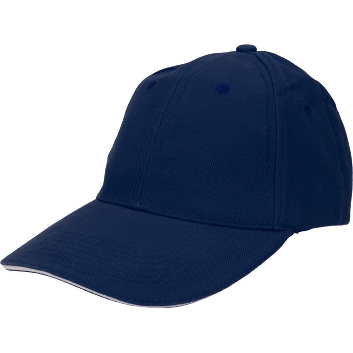 Czapka z daszkiem bawełniana 6 paneli, 260 g/m² CURTIS