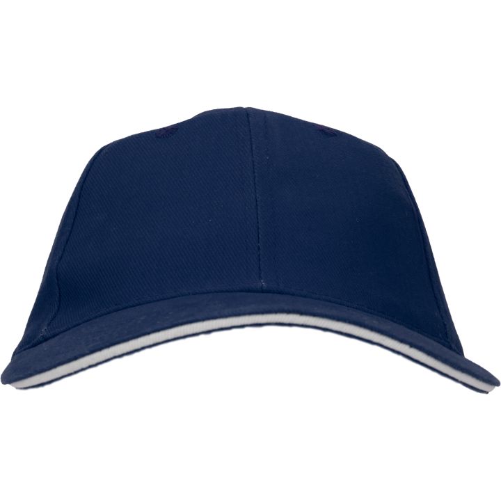 Czapka z daszkiem bawełniana 6 paneli, 260 g/m² CURTIS