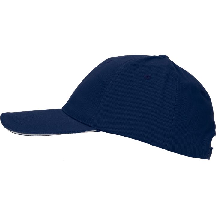 Czapka z daszkiem bawełniana 6 paneli, 260 g/m² CURTIS