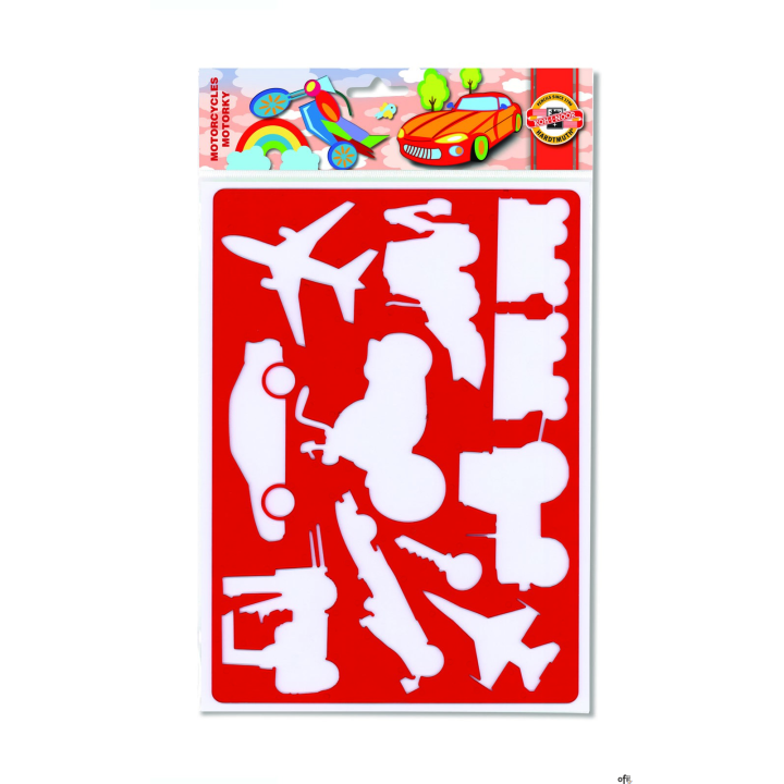 Szablon MOTORCYCLE-POJAZDY 9820009 KIN KOH-I-NOOR