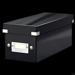 Pudło na CD/DVD Leitz Click&Store_- do przechowywania płyt CD/DVD_- z mocnego kartonu pokrytego laminowanym papierem, który daje