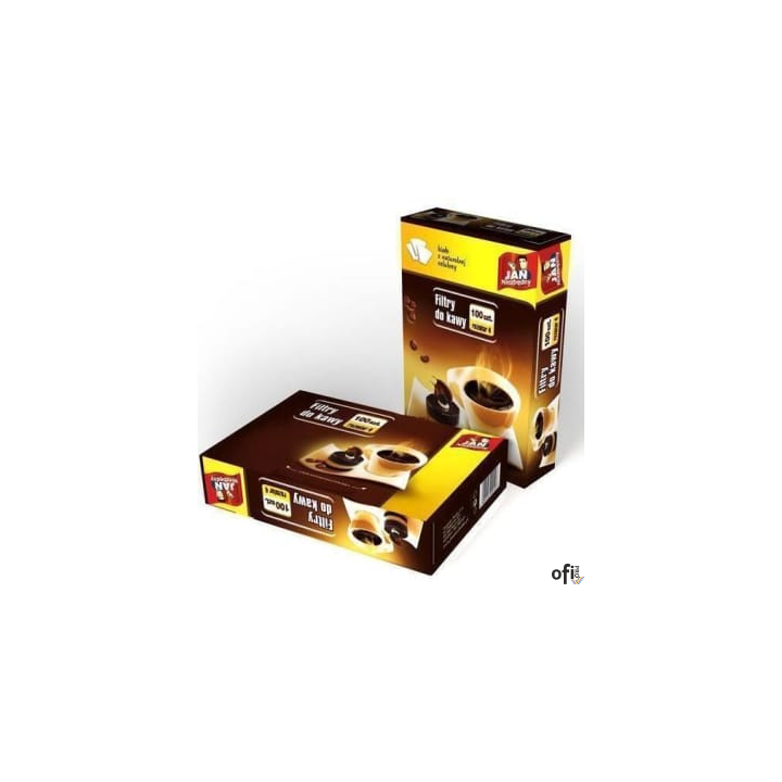 JAN NIEZBĘDNY Filtry do kawy 50 szt. rozm.4 80547