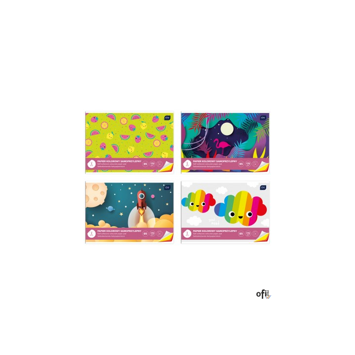 Zeszyt pap.kolorowych B4 samop INTERDRUK