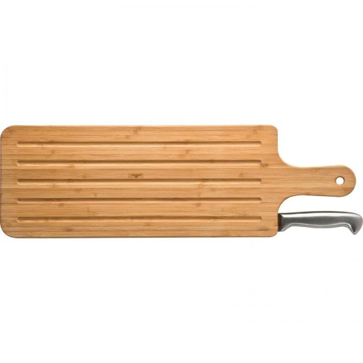 Deska kuchenna bambusowa z nożem ELFRIEDE