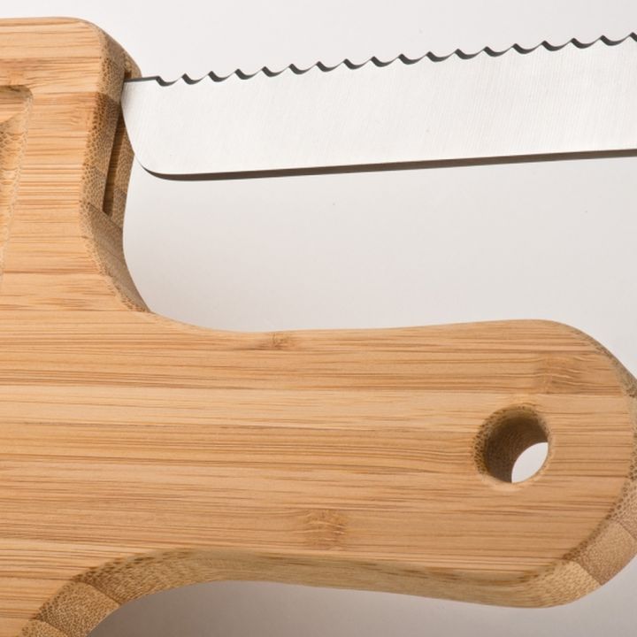 Deska kuchenna bambusowa z nożem ELFRIEDE