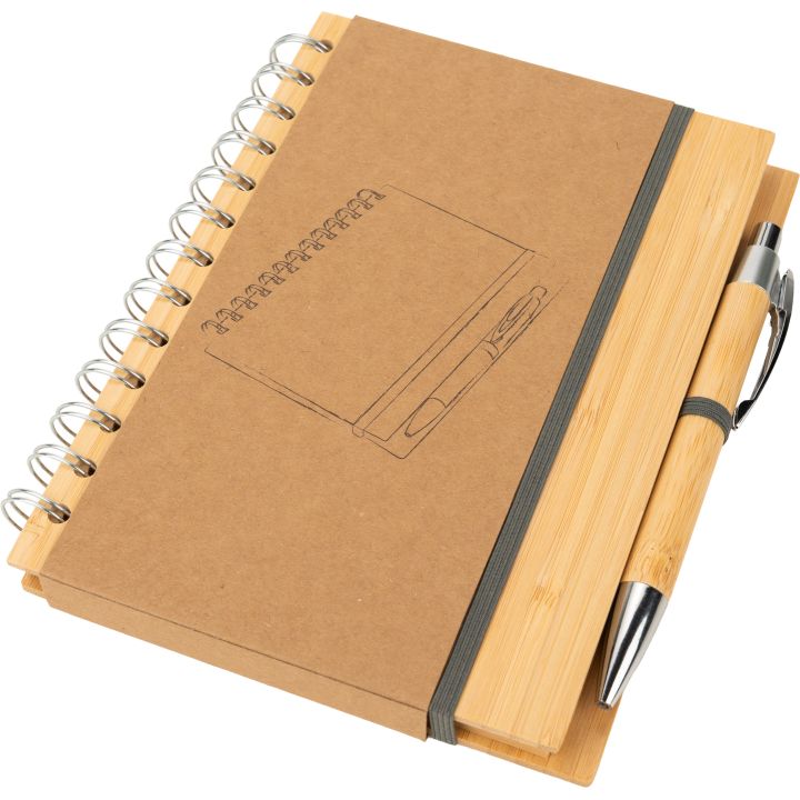 Notatnik A5 w linie z papieru z recyklingu FRANCESCA