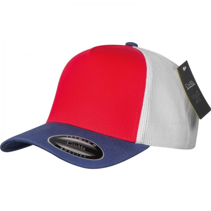 Czapka z daszkiem bawełniana 5 paneli CrisMa 290 g/m2 TREVOR