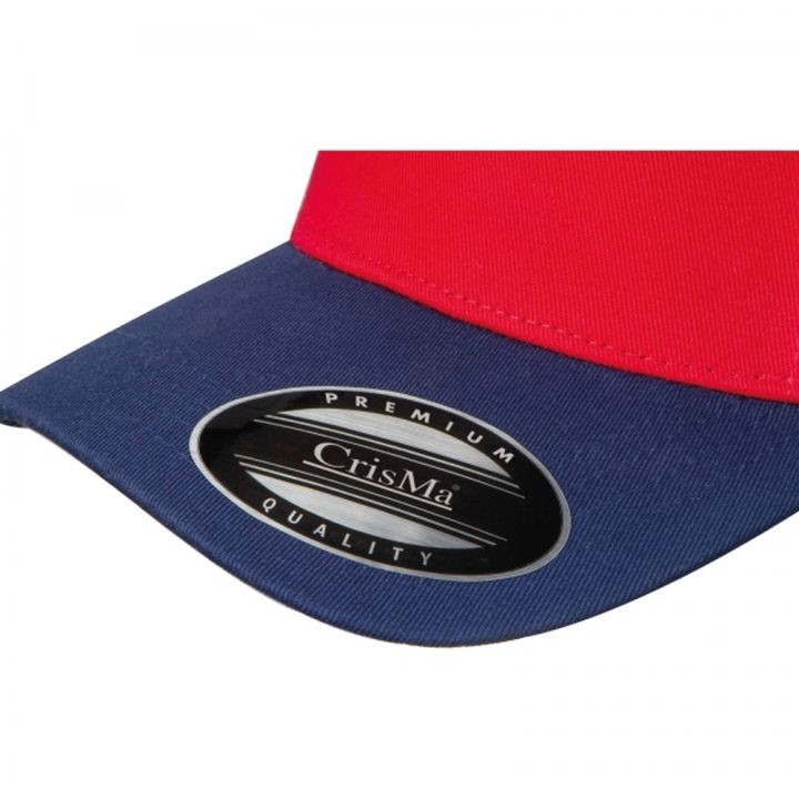 Czapka z daszkiem bawełniana 5 paneli CrisMa 290 g/m2 TREVOR