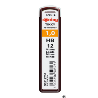 Grafity do ołówków 1,00mm ROTRING S0312700