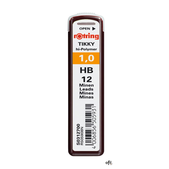 Grafity do ołówków 1,00mm ROTRING S0312700