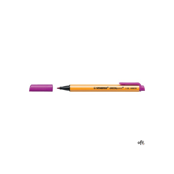 Cienkopis GREEN POINT fioletowy 6088/58