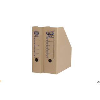 Pojemnik na czasopisma 10cm, ELBA TRIC 4, brązowy 100552612