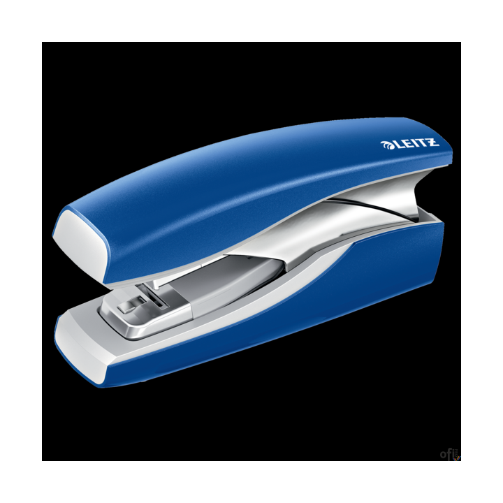 Zszywacz LEITZ New NeXXt Softpress Flat Clinch niebieski 56030035