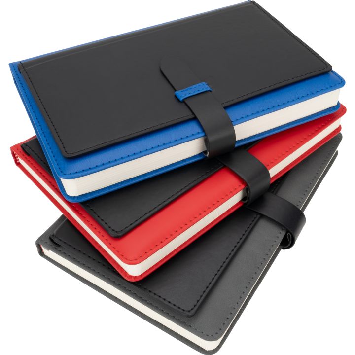 Notatnik A5 w linie z wizytownikiem MARTIN