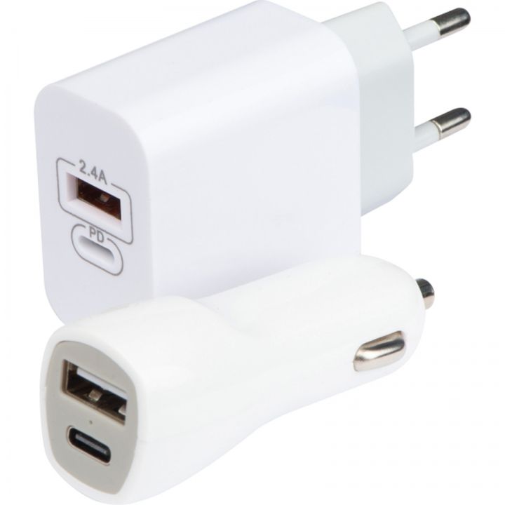 Zestaw podróżny ładowarka i wtyczka TESSA