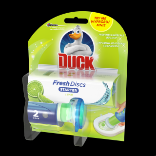 DUCK FRESH DISCS LIME - żelowe krążki