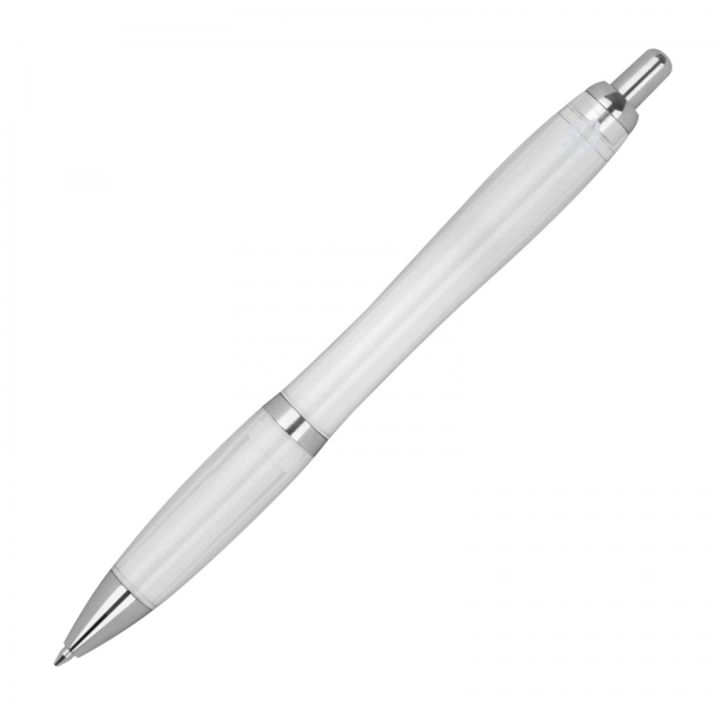 Długopis plastikowy transparentny JASMIN