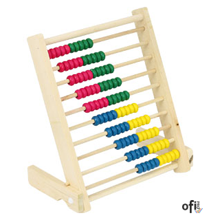 Liczydło drewniane GRAND, z podpórką 130-1673 SALE