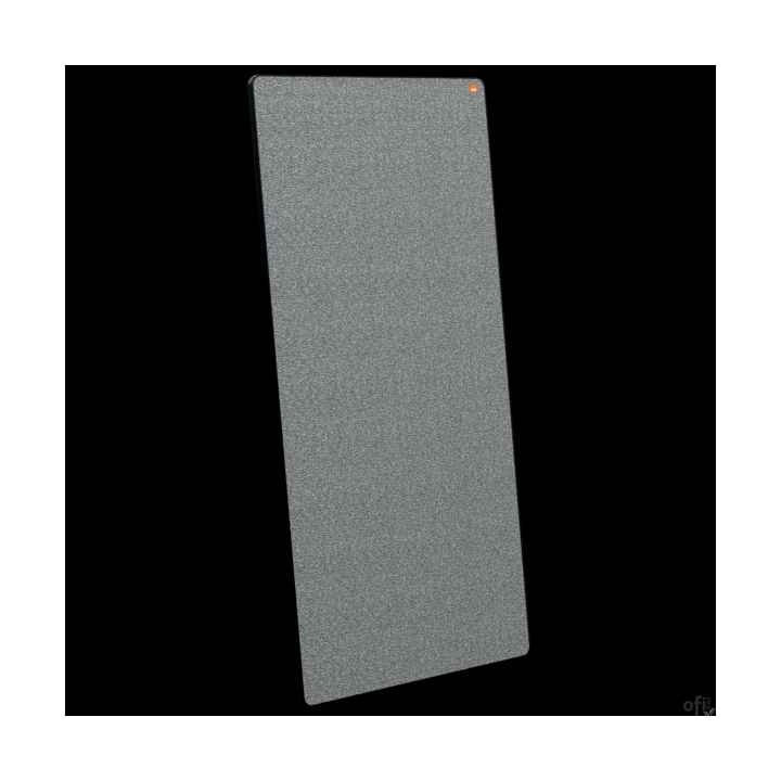 Tablica suchościeralna/ogłoszeniowa do systemu mobilnego Move&Meet, wykończenie czarne Nobo 1915562