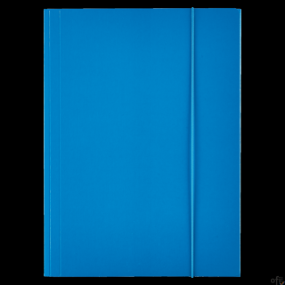 Teczka lakierowana z gumką A4 niebieska ESSELTE 13435