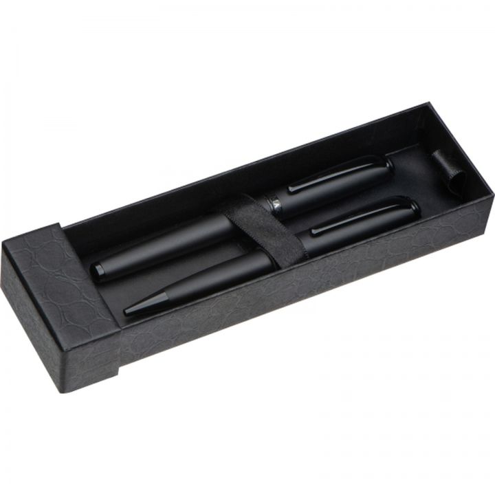 Zestaw piśmienny długopis i pióro kulkowe Mark Twain ELKE